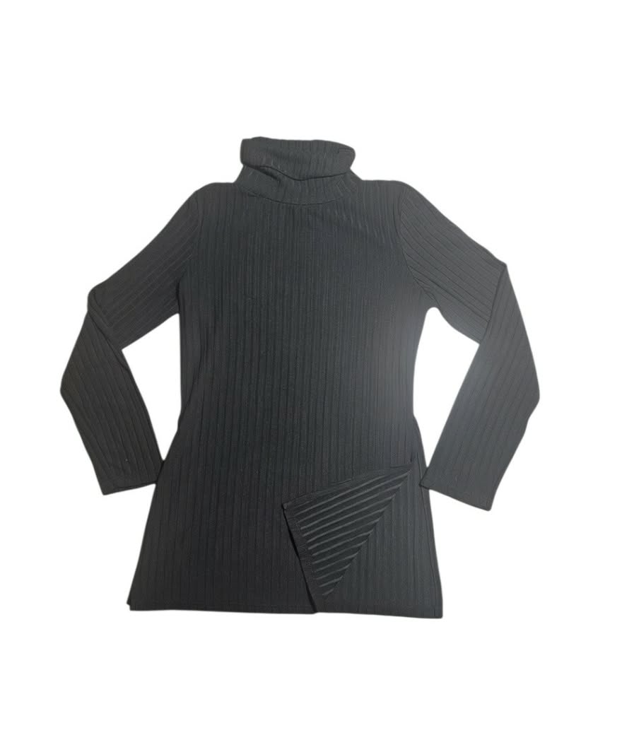 Pull col roulé