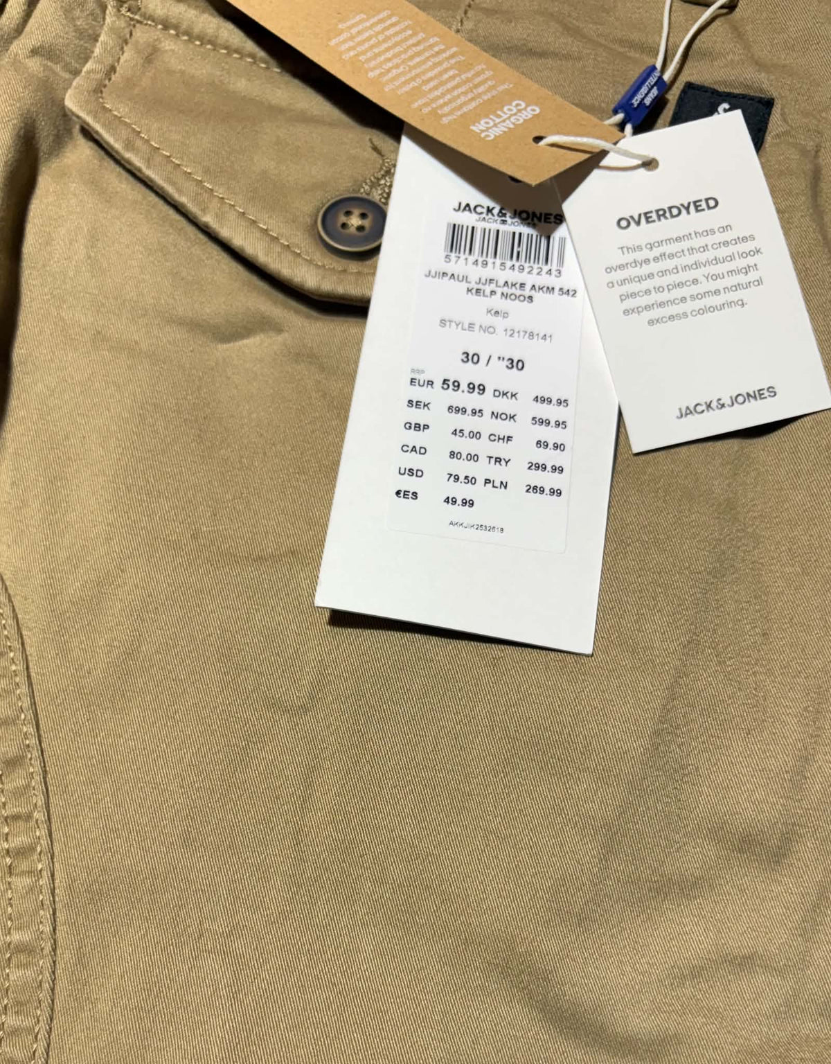 Pantalon Cargo Jack & Jones