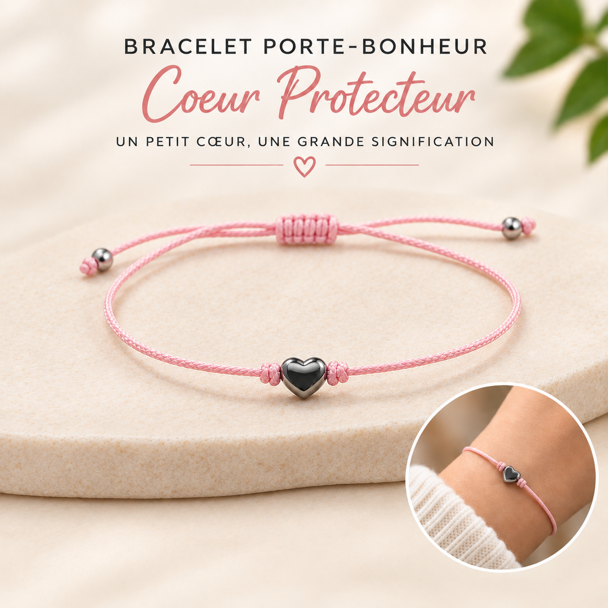 Bracelet "❤️Coeur Protecteur❤️"