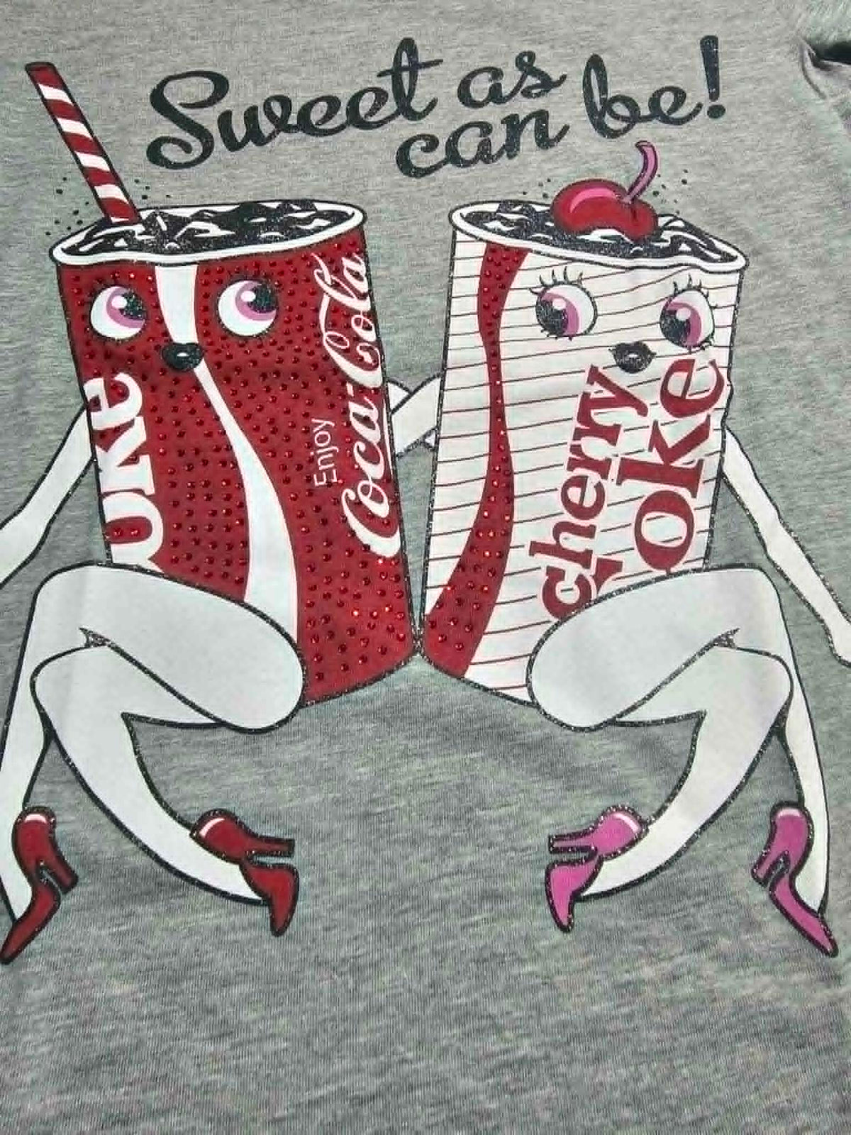T-Shirt Coca cola "Cache cache"